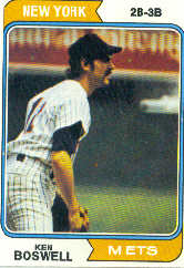 1974 Topps Baseball Cards      645     Ken Boswell